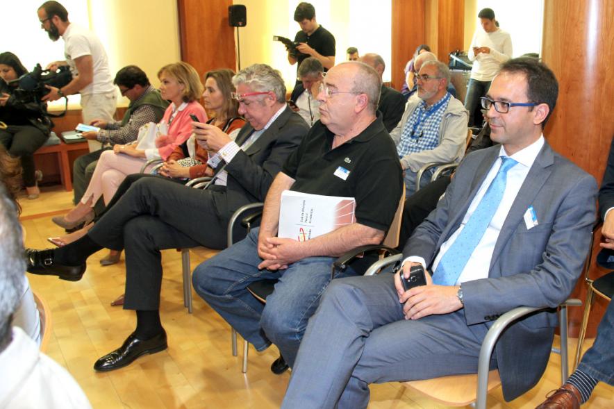 Presentación Carrera "Jóvenes contra la Violencia" - Asistentes a la presentación.