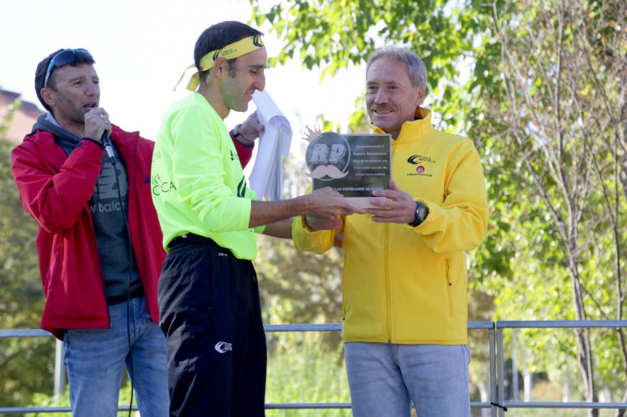 Carrera Rápida Rey de las Populares - Imagen de entrega del premio.