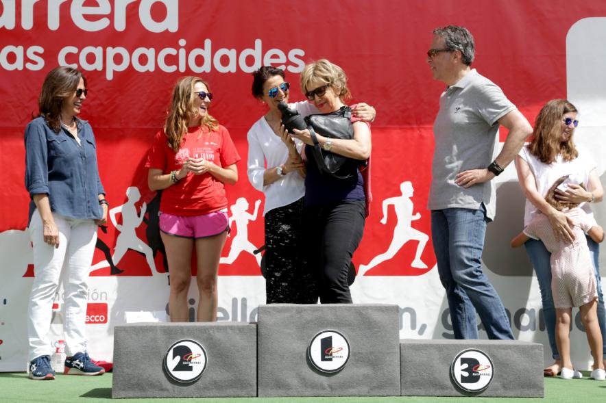 Carrera de las Capacidades - Alegría de  los coordinadores. 