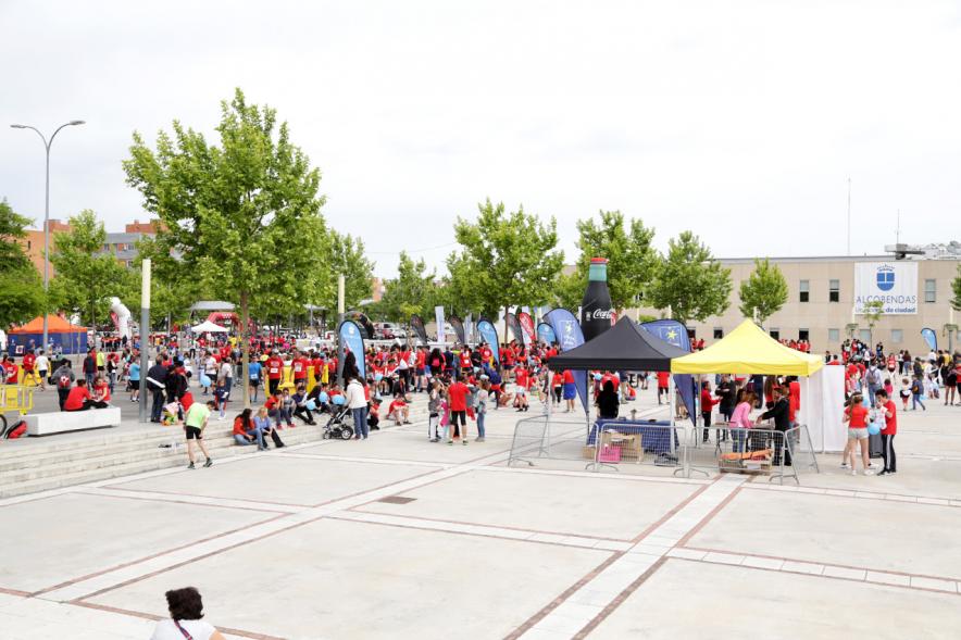 XIª Carrera Popular Alcobendas Gran Ciudad y IIIª Jóvenes Contra la Violencia - Imagen del lugar donde se desarrolla parte del evento, la salida y la llegada.