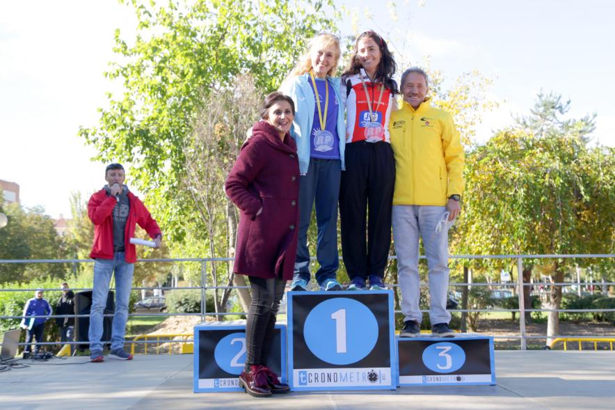 Carrera Rápida Rey de las Populares - Imagen de premiados en el pódium.