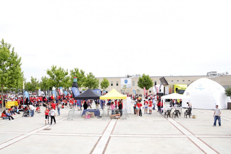 XIª Carrera Popular Alcobendas Gran Ciudad y IIIª Jóvenes Contra la Violencia - Imagen del lugar donde se desarrolla parte del evento, la salida y la llegada.