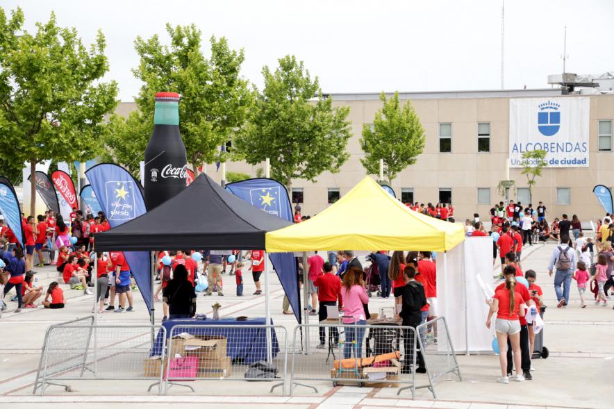 XIª Carrera Popular Alcobendas Gran Ciudad y IIIª Jóvenes Contra la Violencia - Imagen del lugar donde se desarrolla parte del evento, la salida y la llegada.