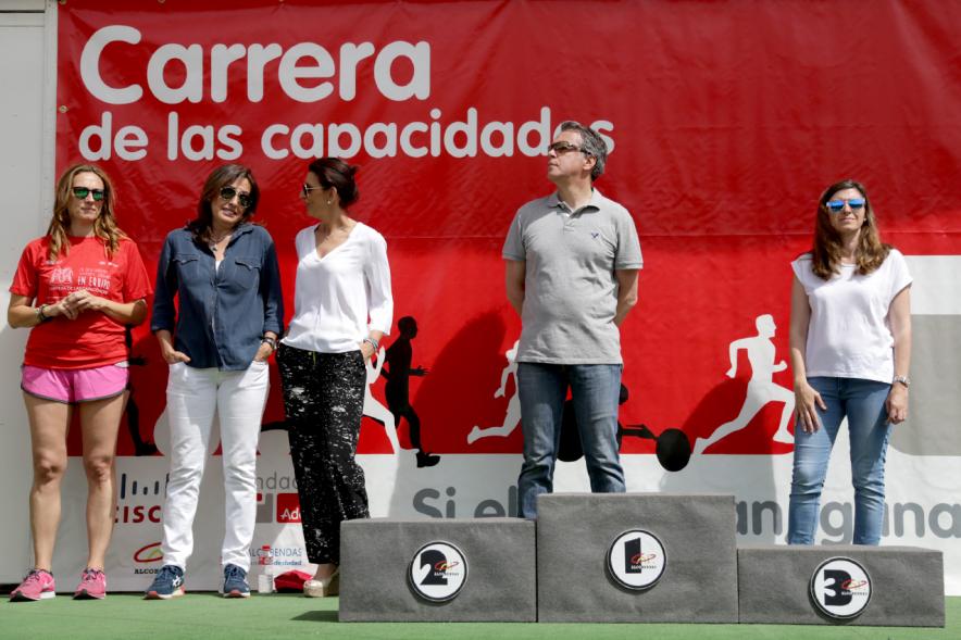 Carrera de las Capacidades -  Los coordinadores del acto.