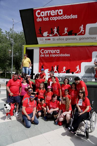 Carrera de las Capacidades -  Grupo de participantes.