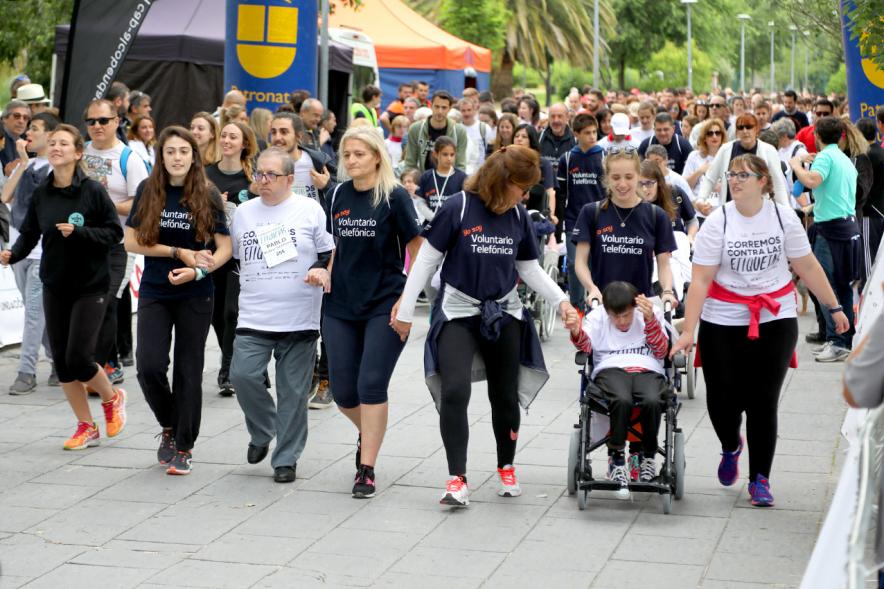 Carrera de las Capacidades 2018 -  Monitores  y corredores.