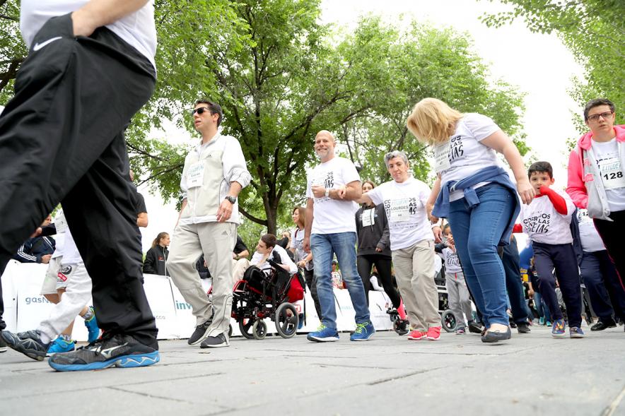Carrera de las Capacidades 2018 -  Salida de los corredores.