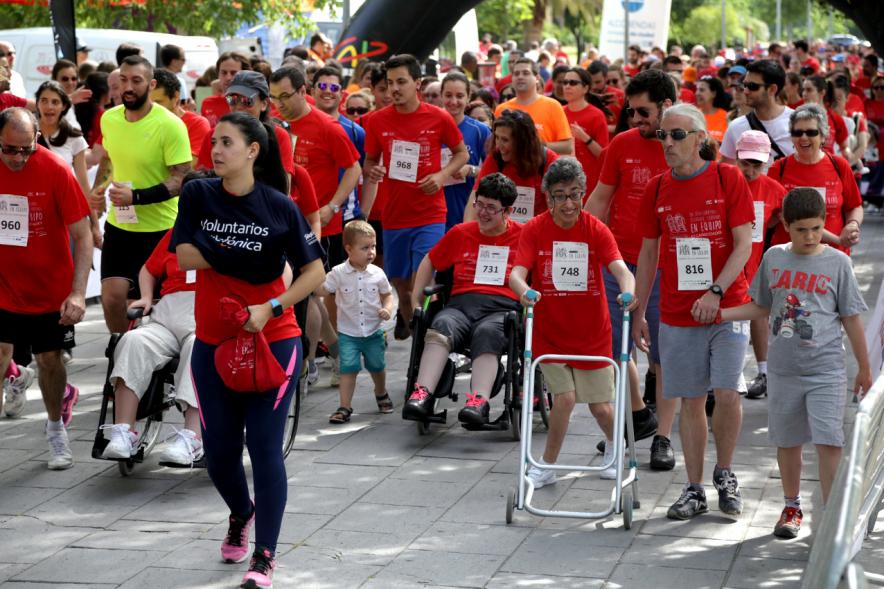 Carrera de las Capacidades -  Los participantes.