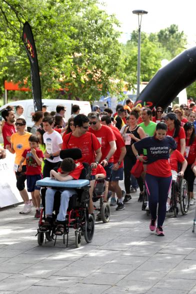 Carrera de las Capacidades -  Los particpantes.