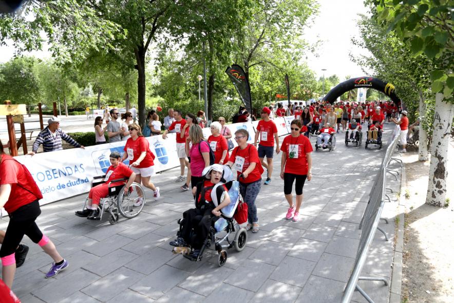 Carrera de las Capacidades - Un grupo de corredores.