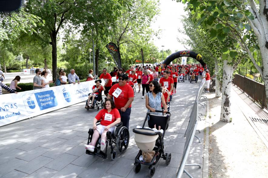 Carrera de las Capacidades -  Un grupo de corredores.