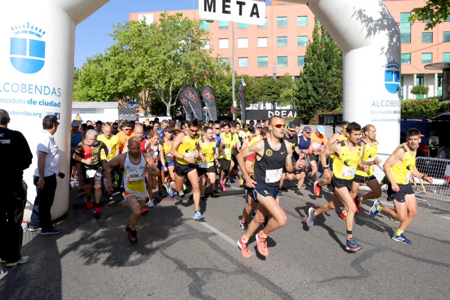 Carrera Popular 2018 - Imagen del comienzo de la carrera.