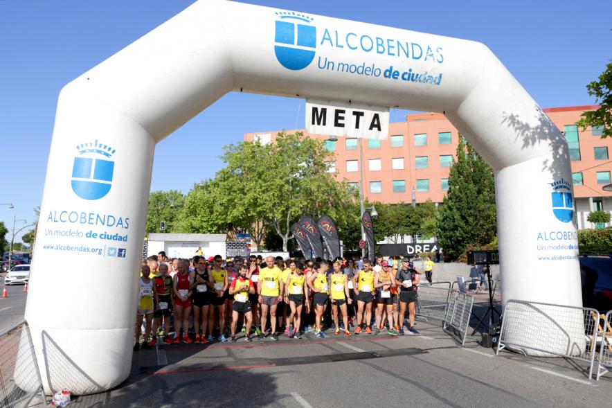 Carrera Popular 2018 -  Imagen del comienzo de la carrera.