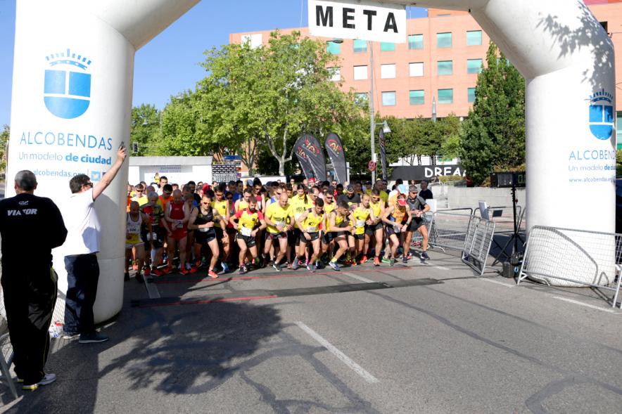 Carrera Popular 2018 -  Imagen del comienzo de la carrera.