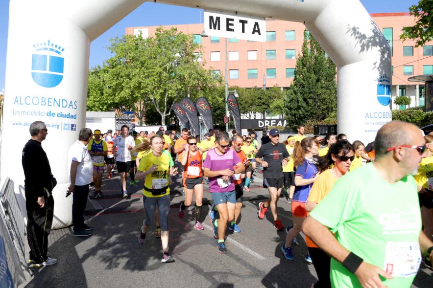 Carrera Popular 2018 - Imagen del comienzo de la carrera.