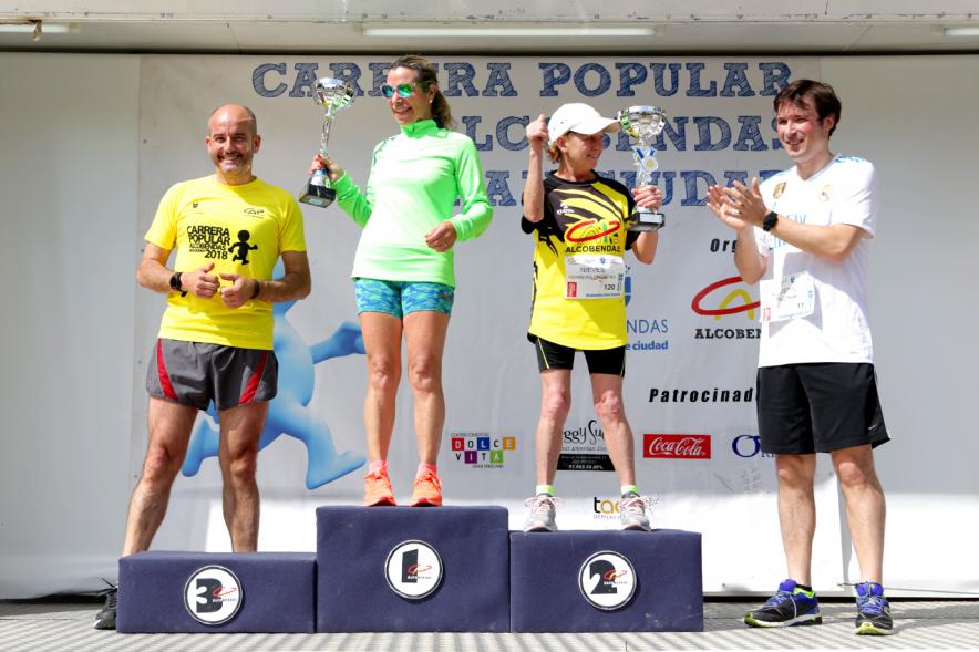 Carrera Popular 2018 -  Pódium infantil.