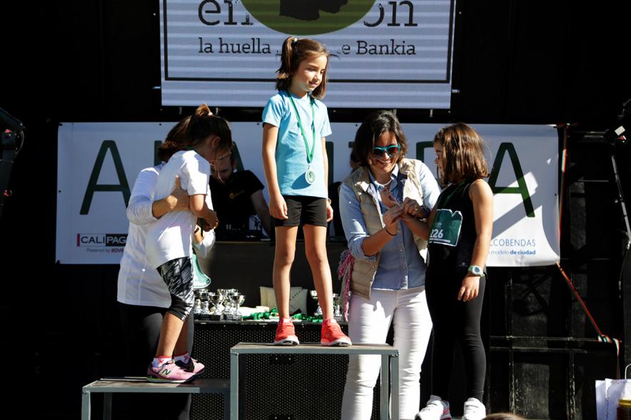IVª Carrera Solidaria Alantra Aupa 2017 - Pódium infantil.