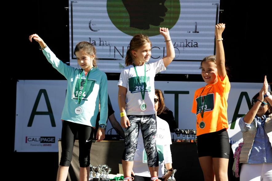 IVª Carrera Solidaria Alantra Aupa 2017 - Pódium infantil.