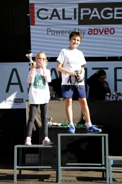 IVª Carrera Solidaria Alantra Aupa 2017 - Ganadores infantiles.