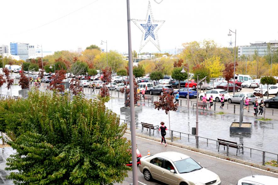 Carrera el Rey de las Populares - Imagen lejana del circuito urbano donde se celebra la carrera.