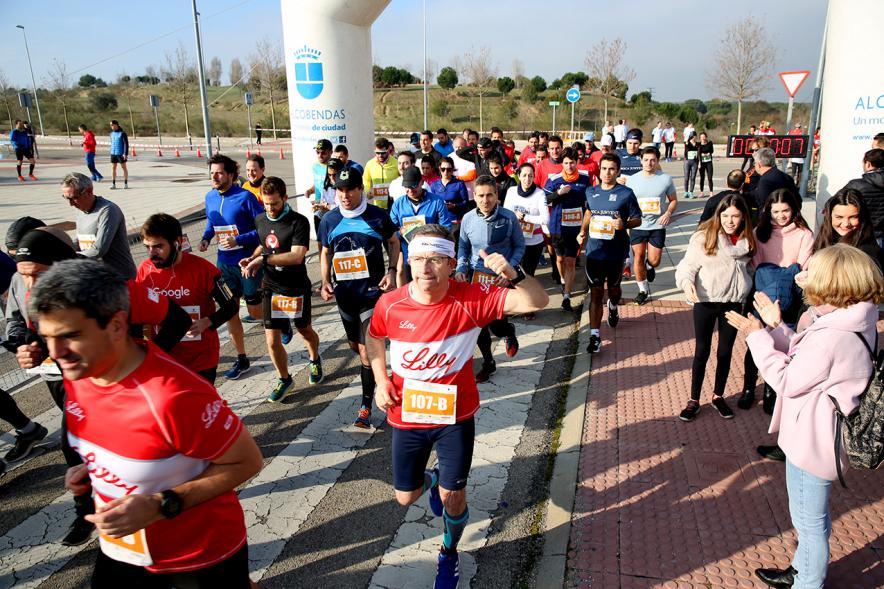 Corredores. Carrera de las Empresas 2020