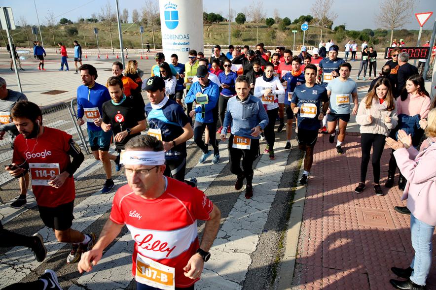 Corredores. Carrera de las Empresas 2020