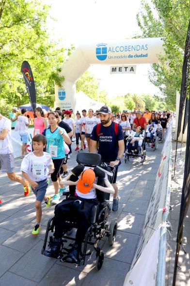 Participantes de la carrera de las Capacidades.