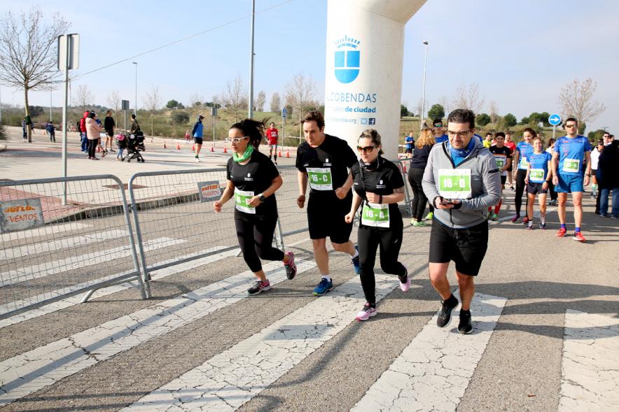 Corredores. Carrera de las Empresas 2020