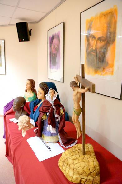 Inauguración de la Semana Santa Murciana - Imagen de esculturas religiosas.