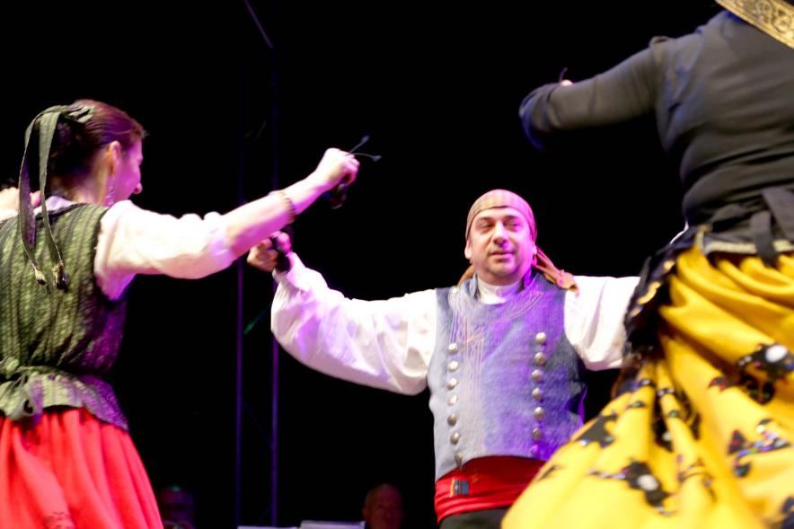 Fiesta de la Comunidad de Castilla y Leon - Festival Folklórico 2018 - Imagen de parte  de un grupo folclórico.
