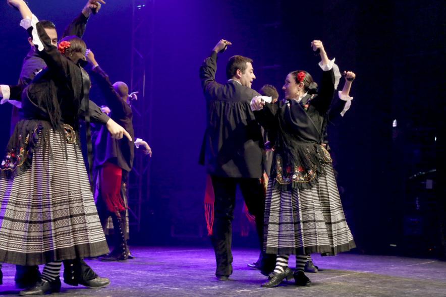 Festival Floklórico del Día de Castilla y León - Imagen de un momento de la actuación del grupo floklórico.