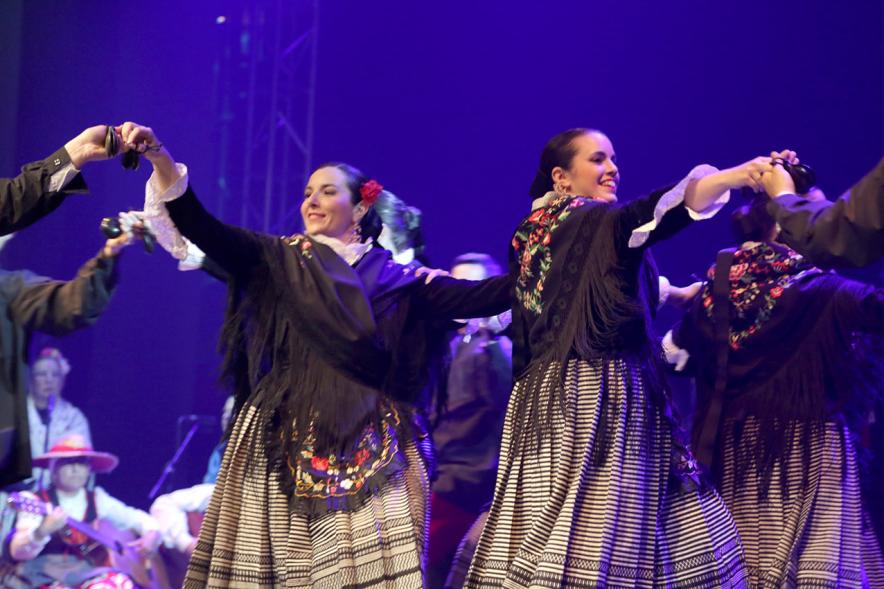 Festival Floklórico del Día de Castilla y León - Imagen de un momento de la actuación del grupo floklórico.