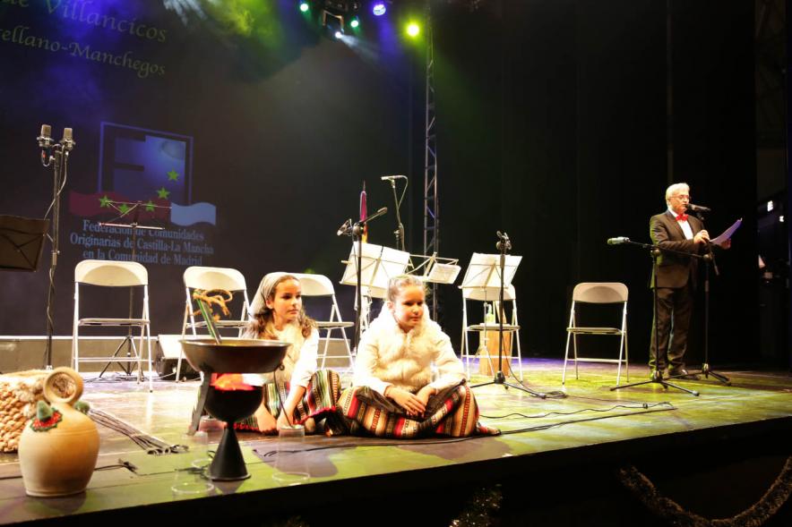 Niñas participantes. Certamen de Villancicos Castellano Manchegos - 2019