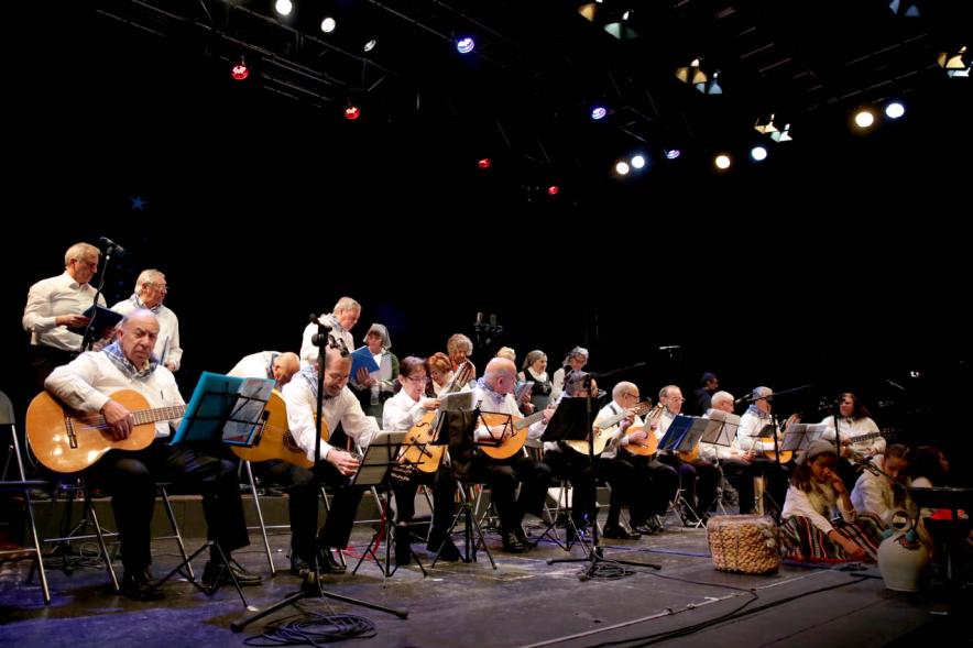  Vista general de grupo musical y coral participante. Certamen de Villancicos Castellano Manchegos – 2019
