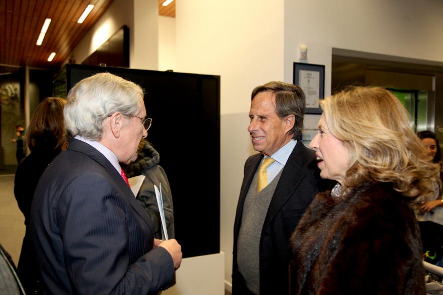 Periodista Fernando Ónega y Alcalde Ignacio de Vinuesa. 2019
