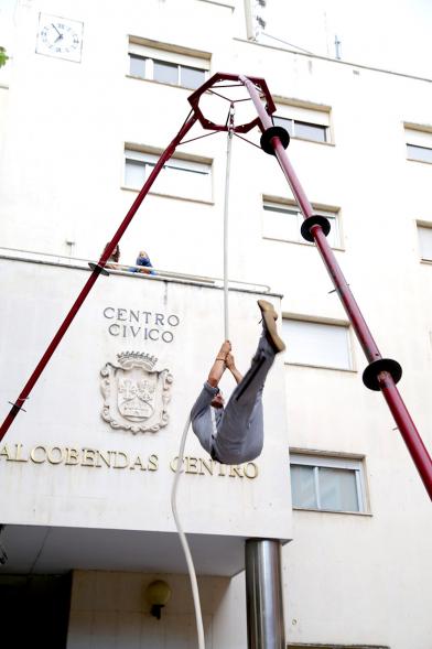 Figura acrobática. 