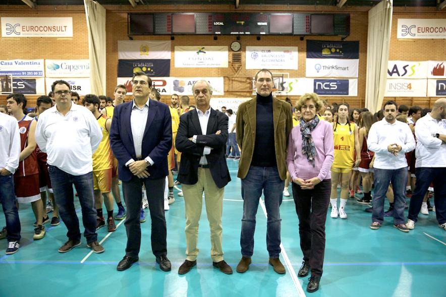 Representantes del consistorio durante el evento