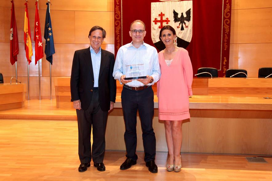 Recepción del Club de Esgrima Alcobendas - Posado de autoridades.