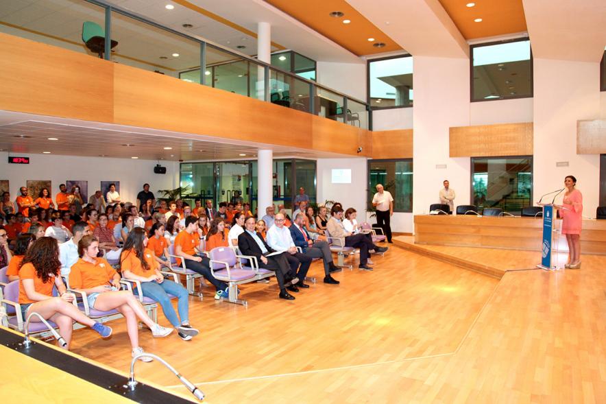 Recepción del Club de Esgrima Alcobendas - Panorámica de la recepción