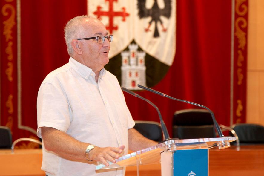 Recepción del Club de Esgrima Alcobendas - Discurso del personal del equipo.
