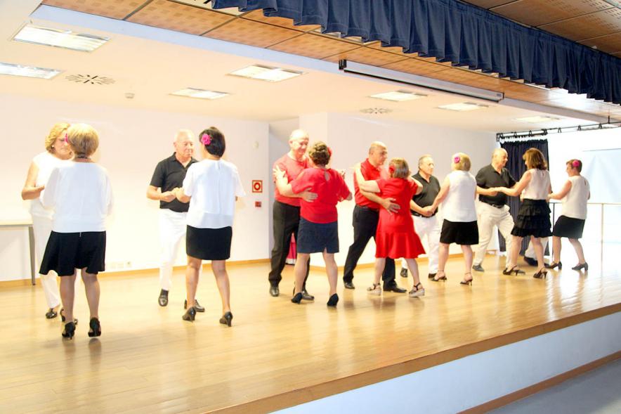 Actuación de baile. 