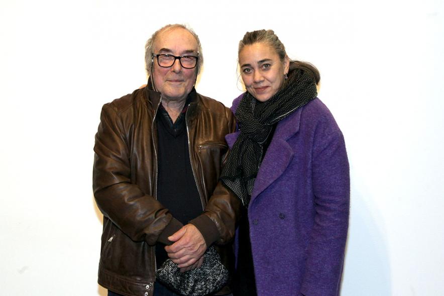 Presentación e Inauguración Exposición 25 Aniversario Colección de Fotografía de Alcobendas - Imagen de varios artistas posando en el photocall de la Exposición 25 Aniversario Colección de Fotografía de Alcobendas.