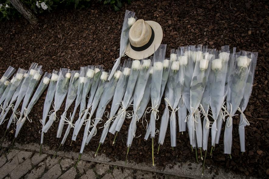Ofrenda de flores a las víctimas del Covid-19 – 2019