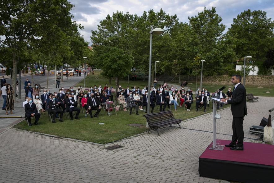 Alcalde Rafael Sánchez. Homenaje a las Víctimas del Covid-19 (II) -2019