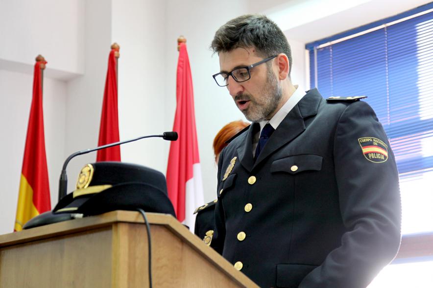 Ponente en la Presentación del Nuevo Comisario de Policía Nacional.