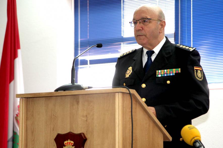 Ponente en la Presentación del Nuevo Comisario de Policía Nacional.