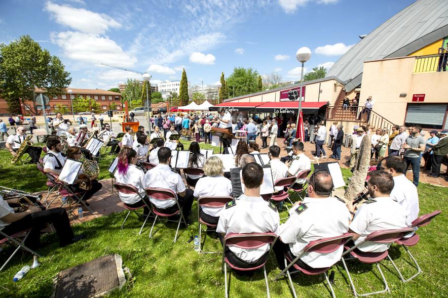 Día de la Comunidad de Madrid 2019 - Plano posterior de los músicos de la banda.