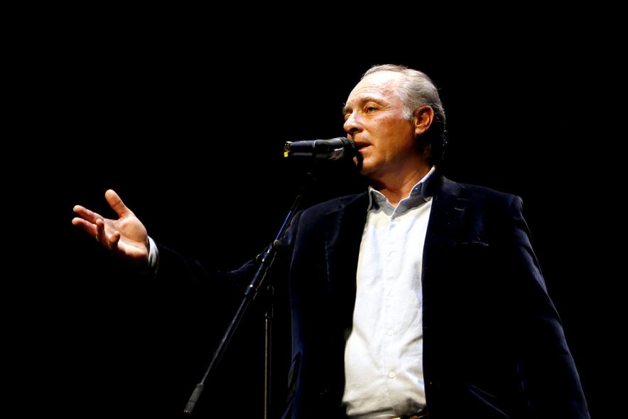 José Manuel Soto durante la actuación