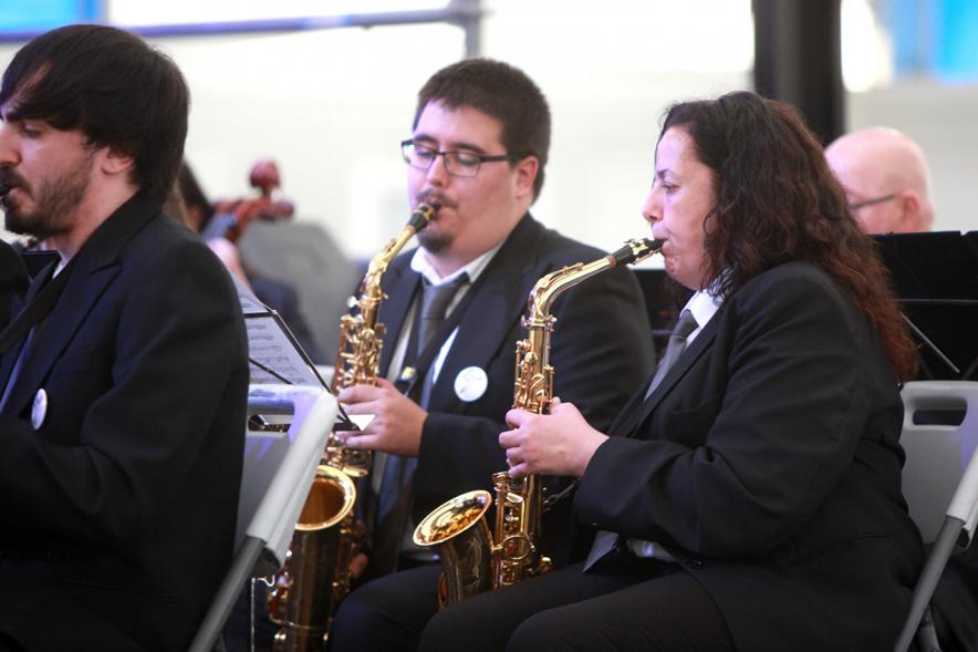 Detalle saxofonistas