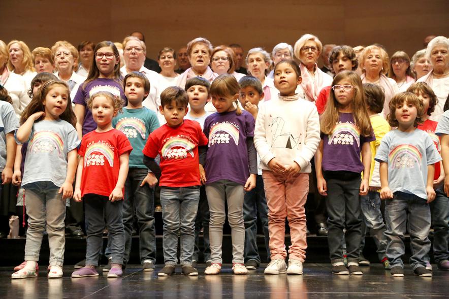 Concierto Intergeneracional 2017 - Coral infantil.